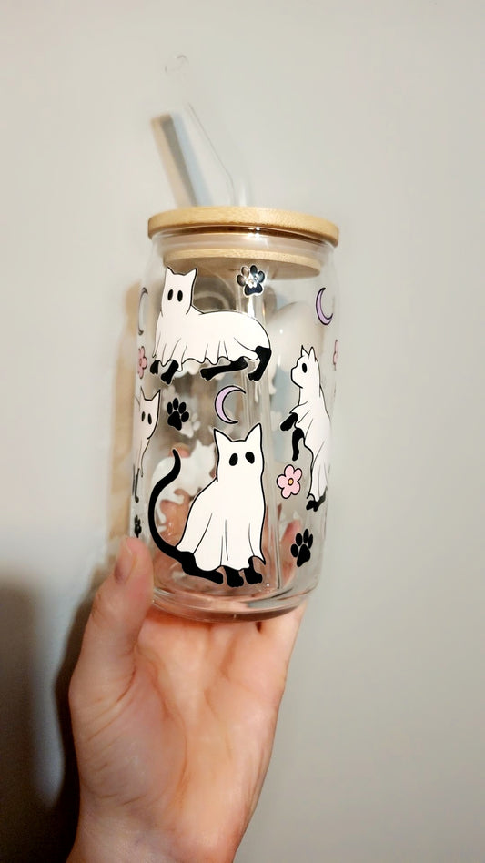 Spooky kitty's 16oz