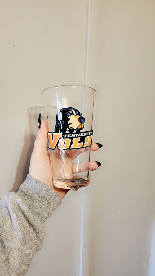 Vols beer glass